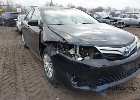 2012 Toyota Camry Hybrid Le из США, поврежденный, VIN 4T1BD1FK1CU047249